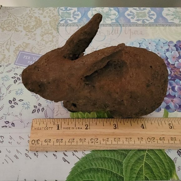 Clay Rabbit Figurine - Picture 6 of 8